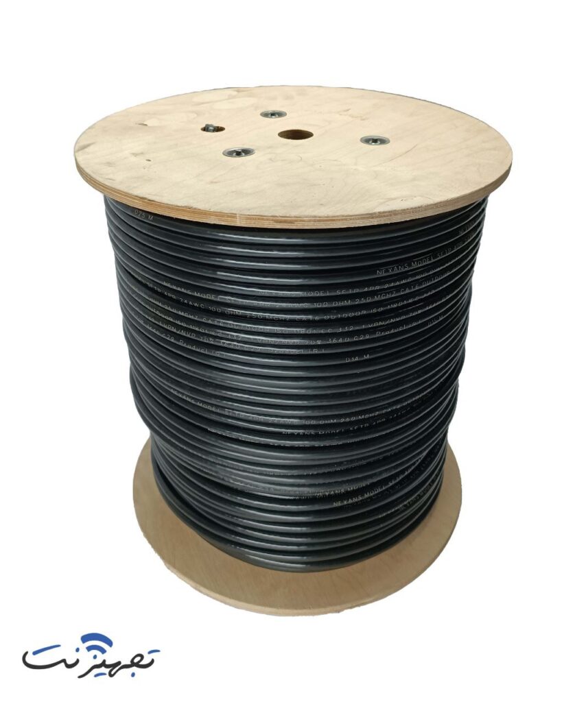 کابل شبکه نگزنس CAT6 SFTP OUTDOOR دوروکش تست پرمننت