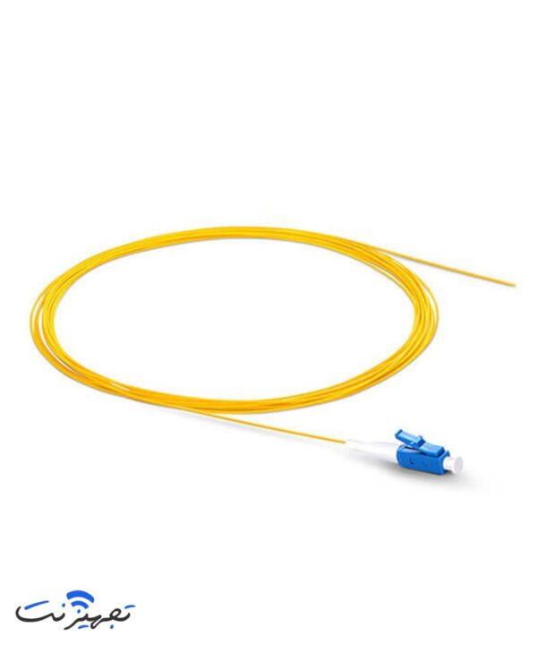 پیگتیل فیبر نوری LC سینگل مود UPC نگزنس 3 میلی متر