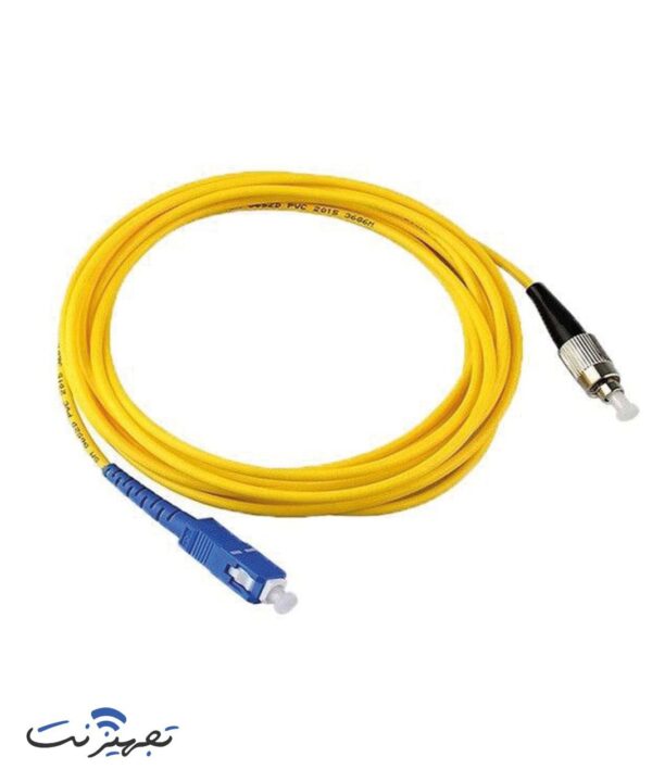 پچ کورد فیبرنوری FC_SC. UPC یک متری سینگل مود سیمپلکس 3 میلی متر