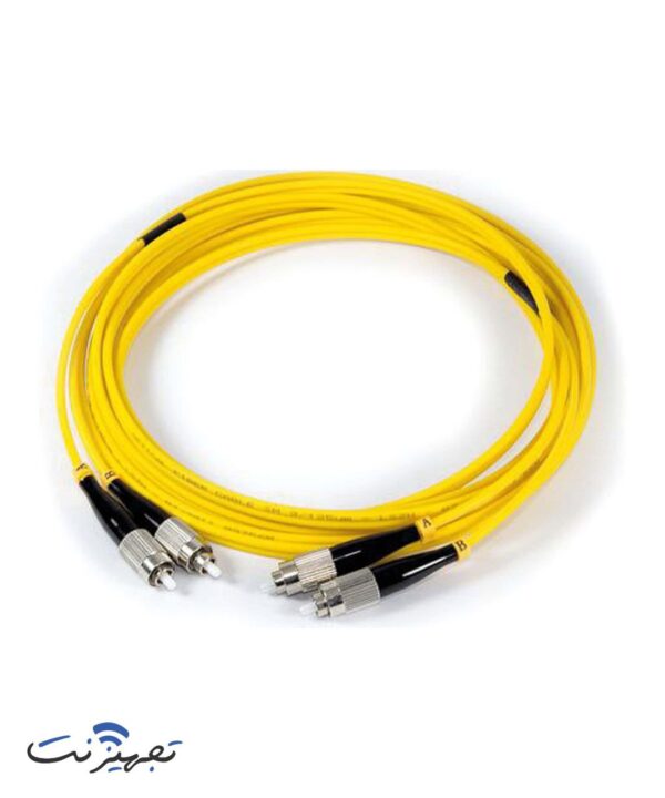 پچ کورد فیبرنوری FC_FC. UPC یک و نیم متری سینگل مود داپلکس 3 میلی متر