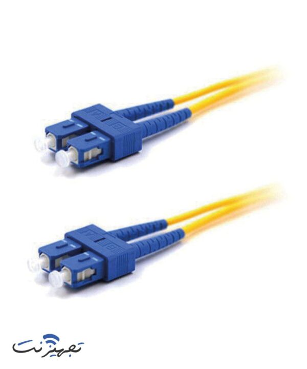 پچ کورد فیبرنوری SC_SC UPC پنج متری سینگل مود داپلکس 3 میلی متر