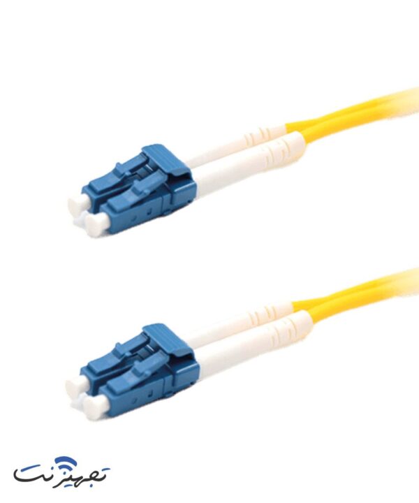 پچ کورد فیبرنوری LC_LC. UPC یک متری سینگل مود داپلکس 3 میلی متر