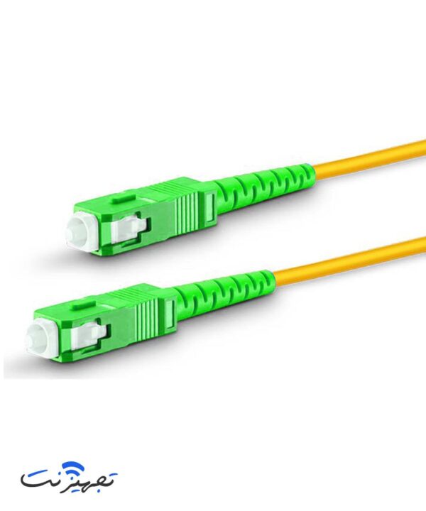 پچ کورد فیبرنوری SC_SC. APC ده متری سینگل مود سیمپلکس 3 میلی متر