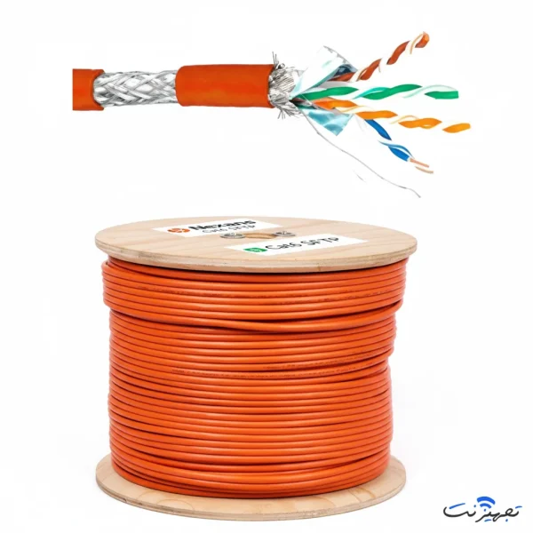 کابل شبکه نگزنس مدل CAT6 SFTP طول 500 متر بدون تست